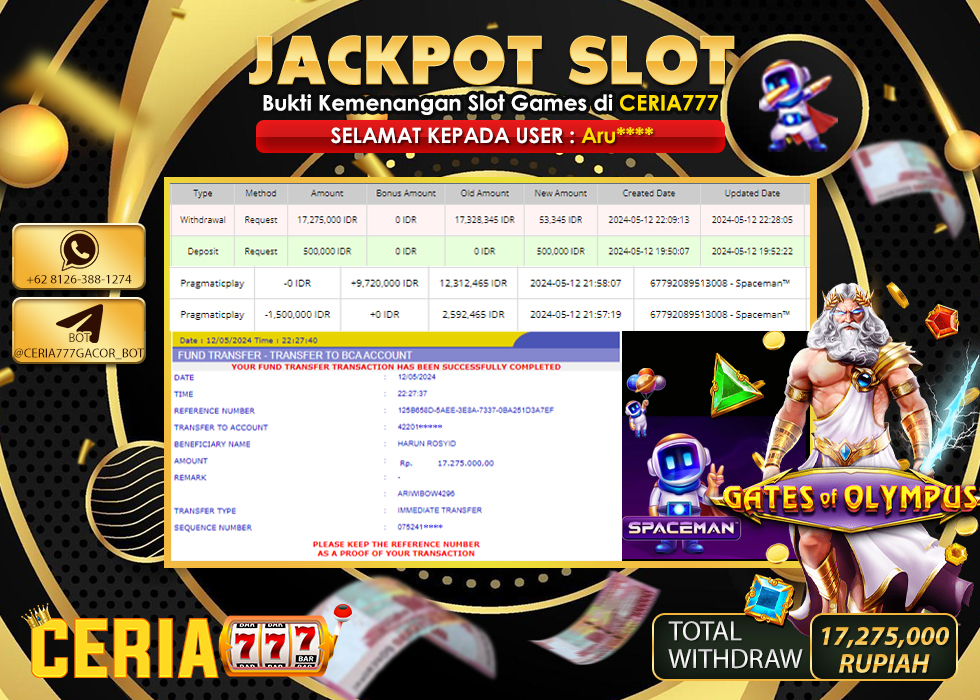 KEMENANGAN MEMBER DI pragmatic_slot